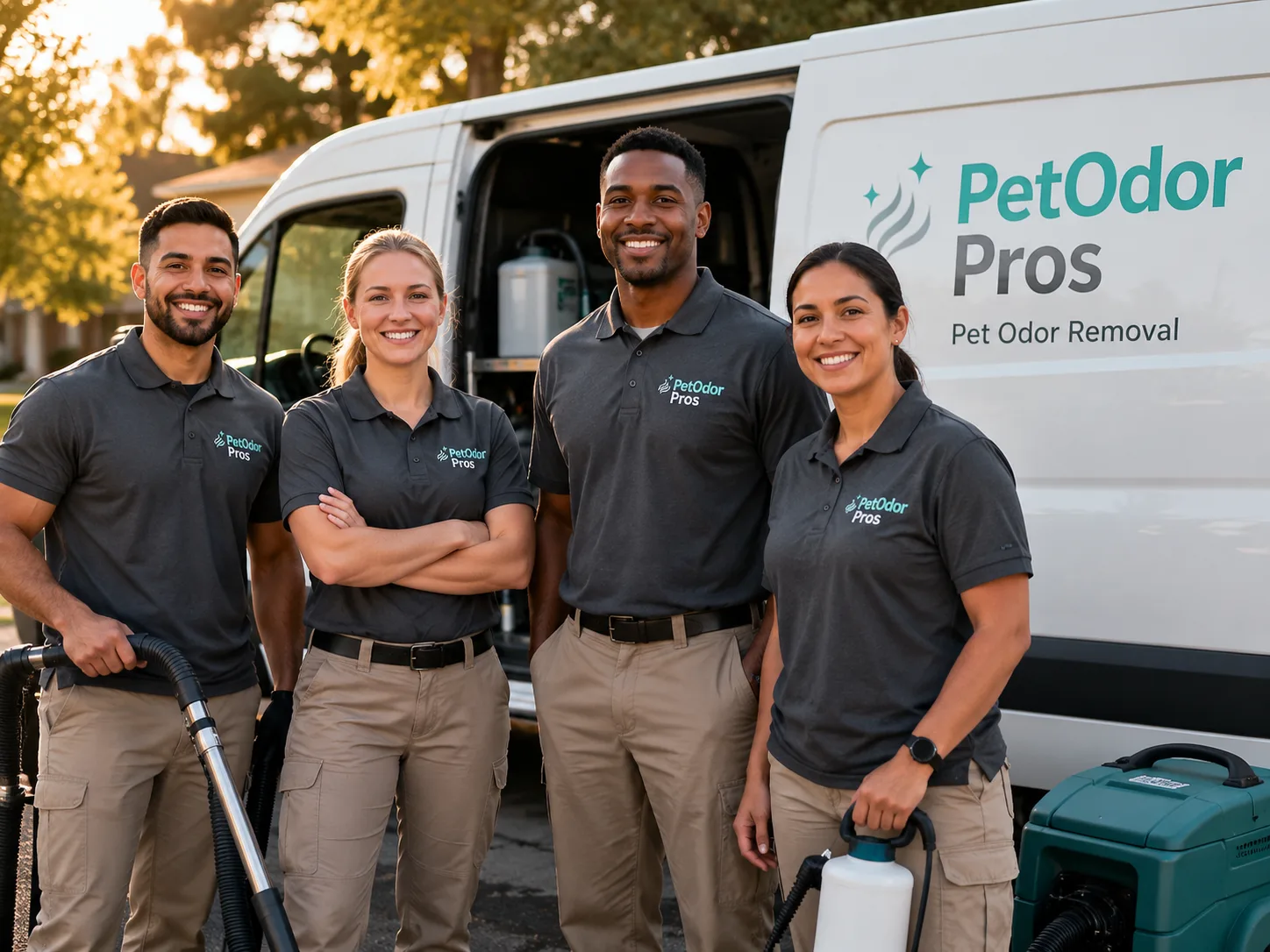Pet Odor Removal team serving Howard City, MI